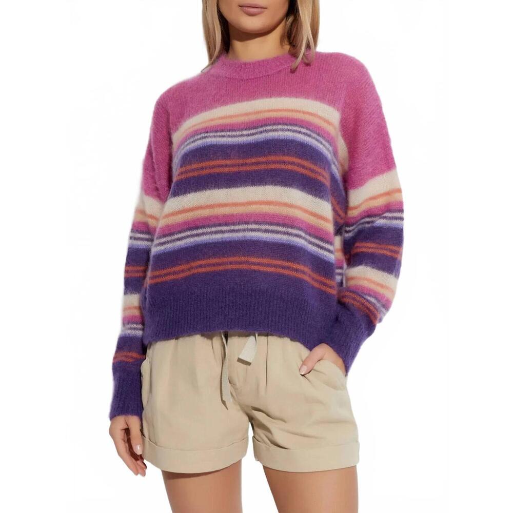 NEW MARANT ETOILE drussell oversized sweater in pink